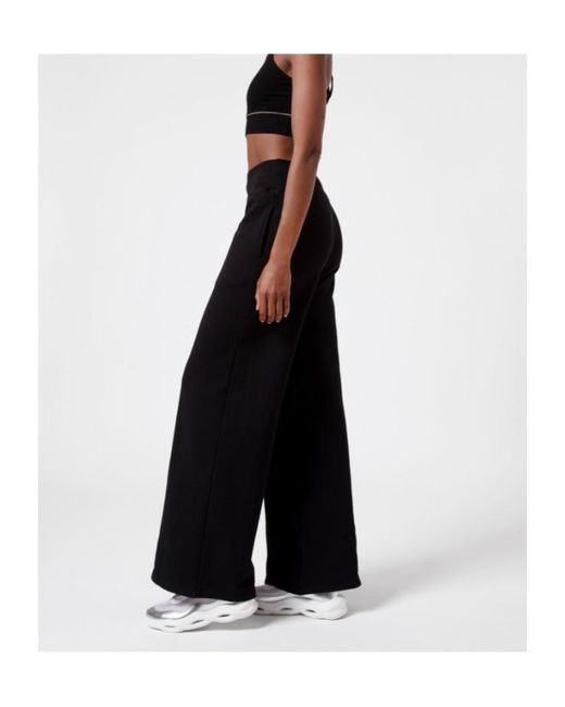 Repetto Black High-Waist Wide-Leg Track Pants