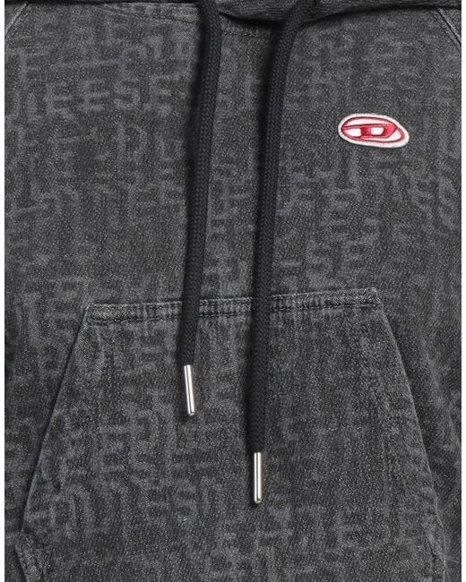 DIESEL Black Sweatshirt