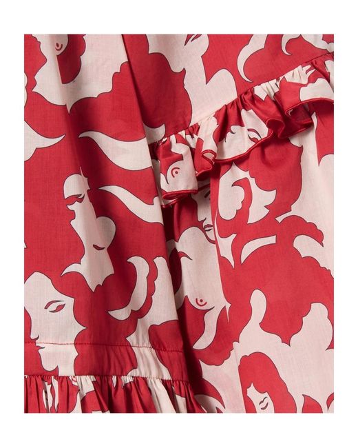 LaDoubleJ Red X Mother Boho Blouse
