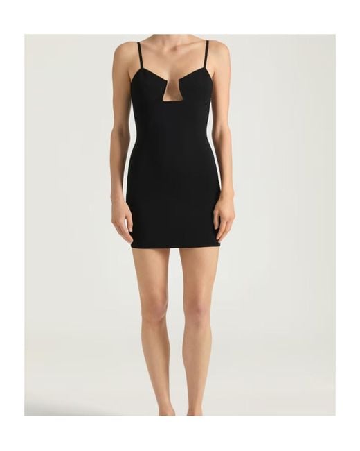 Givenchy Black Cutaway Mini Dress