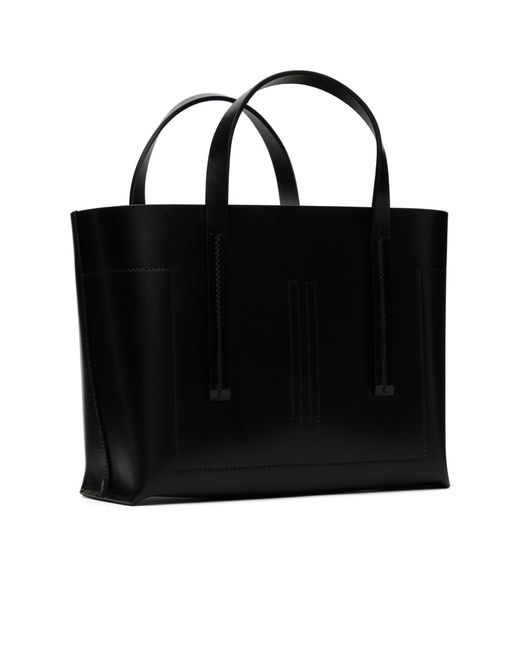 Rick Owens Black Double-Handle Handbag for men