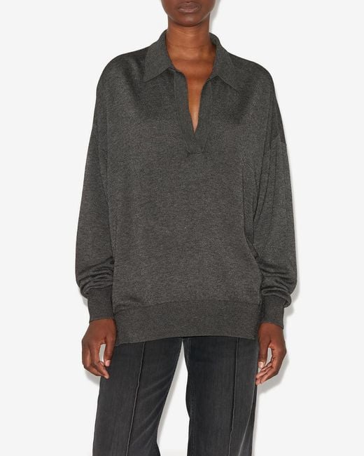 Isabel Marant Gray Galix Sweater