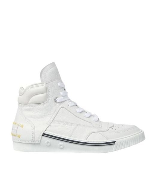 Fendi White Fender Trainers for men