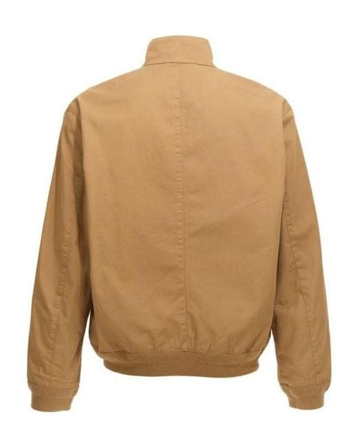 Polo Ralph Lauren Brown Logo-Detail Twill Jacket for men