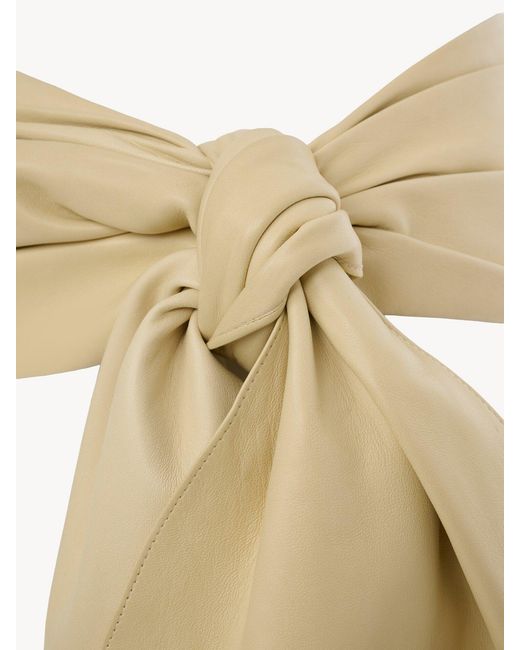 Chloé White Chloé Bow-Detailed Belt