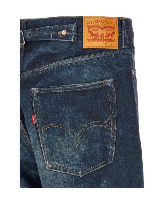 Junya Watanabe Blue X Levis Belt-Loops Jeans for men