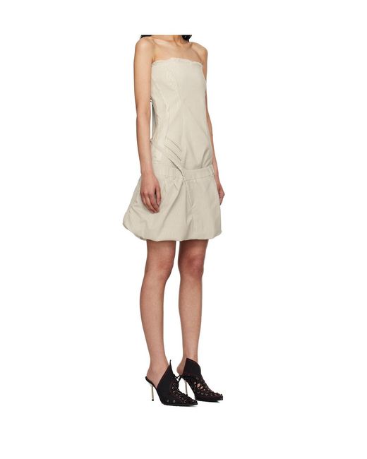 OTTOLINGER Natural Off-Shoulder Dress