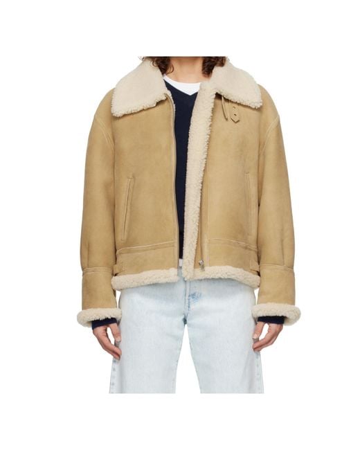 Nour Hammour Natural Long-Sleeved Casual Jacket