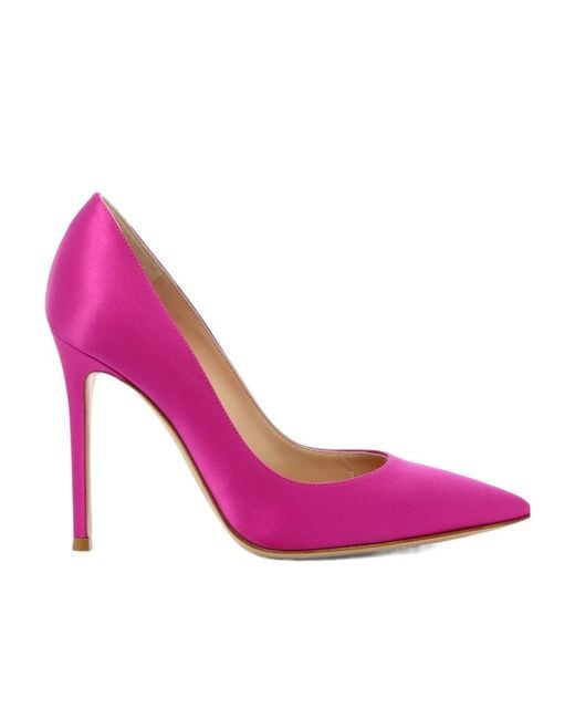 Gianvito Rossi Pink Gianvito 105Mm Pumps