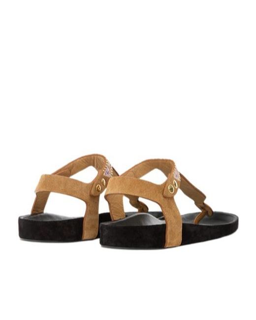 Isabel Marant Brown Enore Sandals