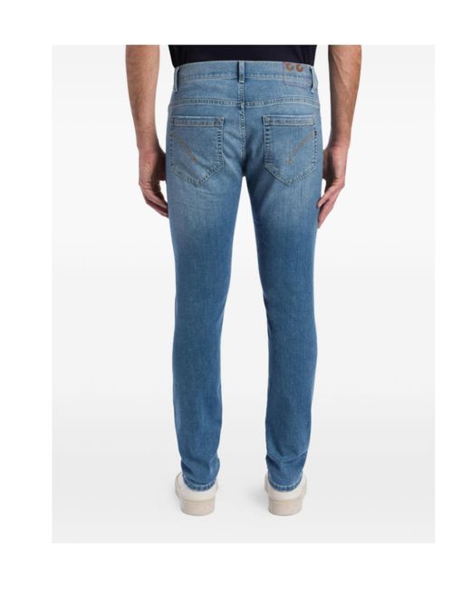 Dondup Blue George Skinny Jeans for men
