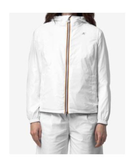 K-Way Blue Lil 2.0 Plus.2 Reversible Jacket