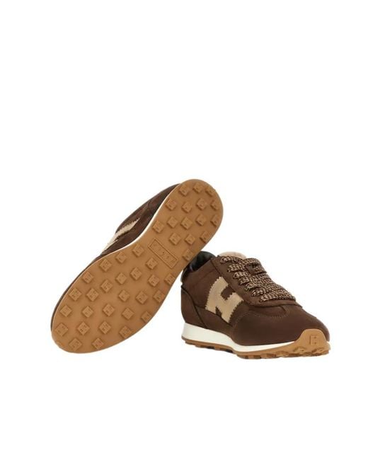 Hogan Brown Sneakers Athletic