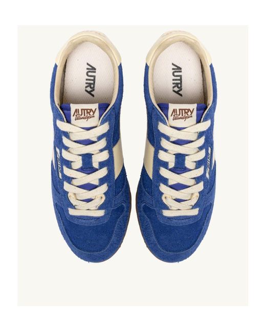 Autry Blue Windspin Low Shoes for men