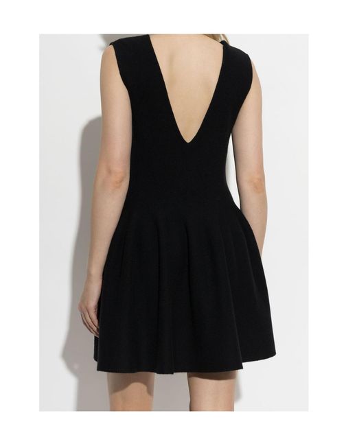 Lisa Yang Black Wrenley V-Neck Sleeveless Mini Dress