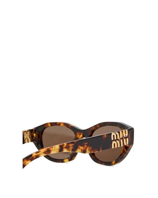 Miu Miu White Versatile Uv Protection Sunglasses