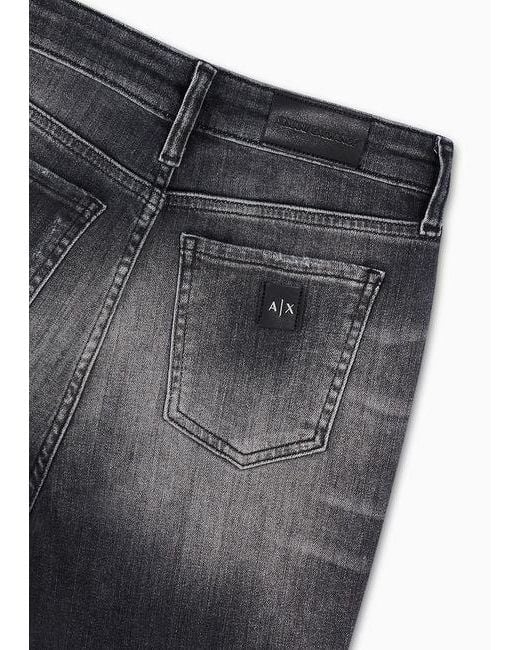 ARMANI EXCHANGE Gray Multi-Pocket Jeans