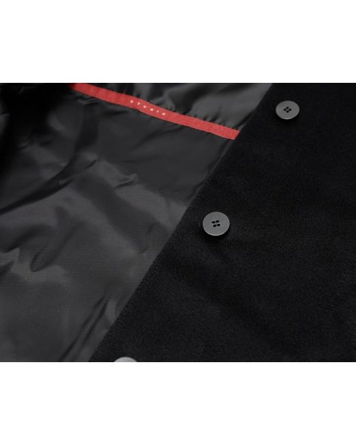 Max Mara Black Round-Necked Coat
