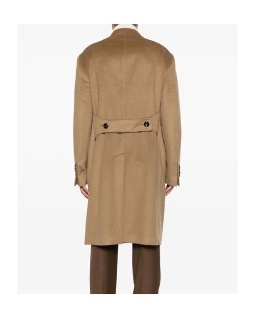 Tagliatore Natural Long Sleeve Coat for men