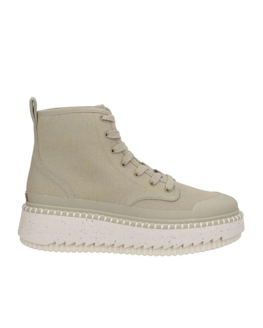 Chloé Natural Thick Sole High Top Casual Shoes