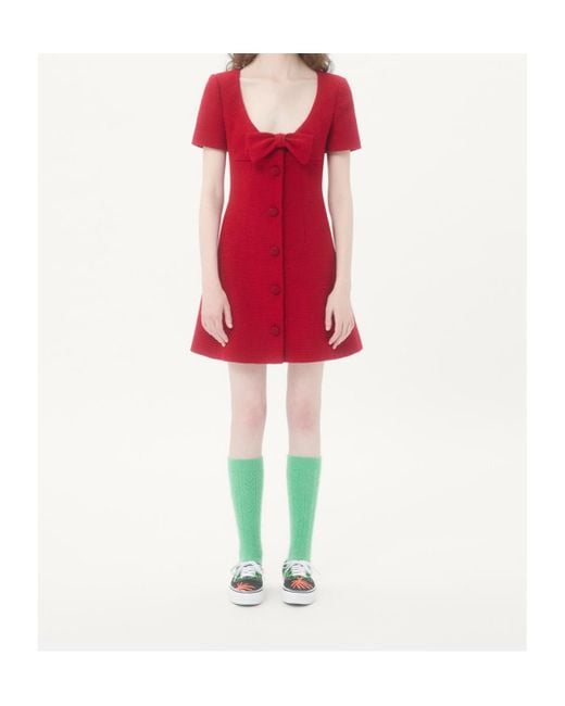 Valentino Red Short Dress
