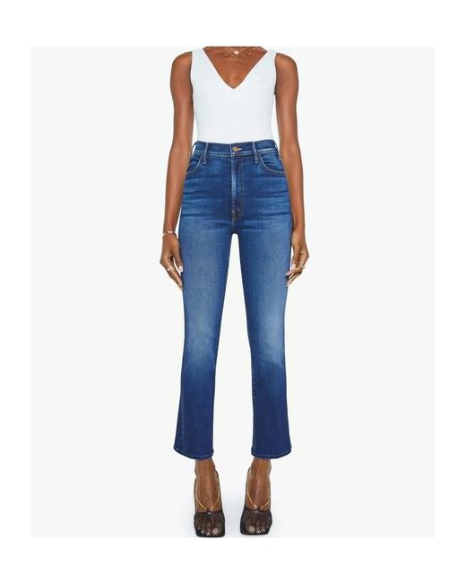 Mother Blue 'The Hustler' Cotton Jeans