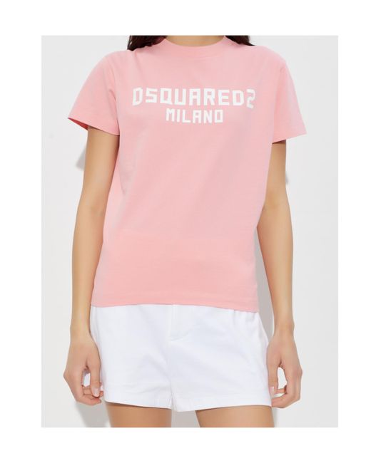 DSquared² Pink T-Shirts