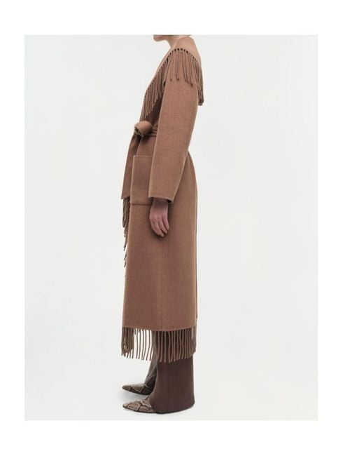 Jonathan Simkhai Brown Carrie Coat