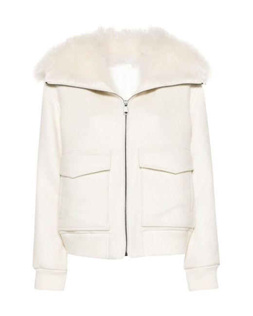 Liska Natural Long-Sleeved Casual Jacket