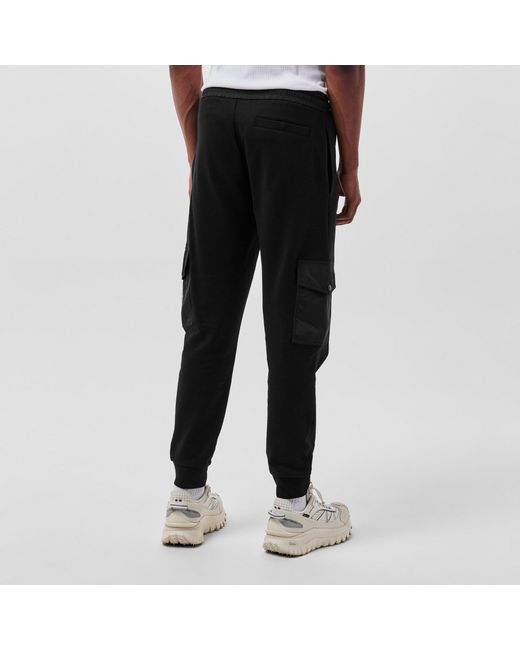 Moncler Black Elastic Waist Casual Pants for men
