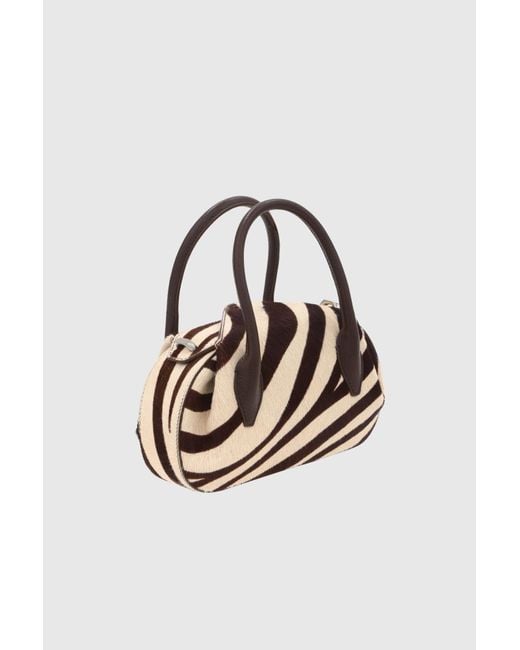 Yuzefi Multicolor Mini Oyster Duffle Tote Bag