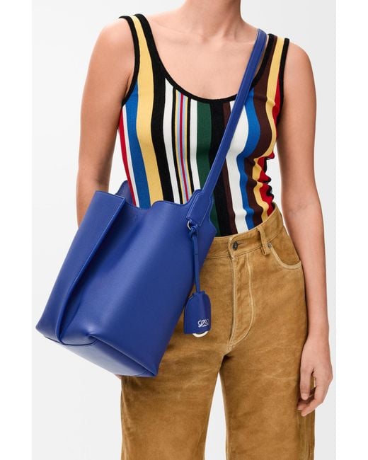 Loewe Blue Medium Bilbao Shoulder Bag