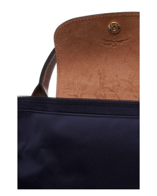 Longchamp Blue Large Le Pliage Holdall for men