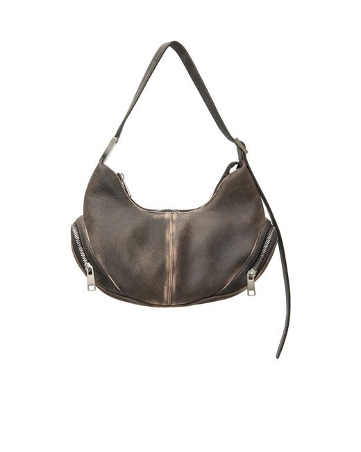 OSOI Gray Cargo Shoulder Bag
