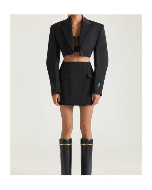 Givenchy Black Mini Skirt
