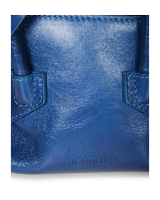 The Attico Blue The Top Handle Shoulder Bag
