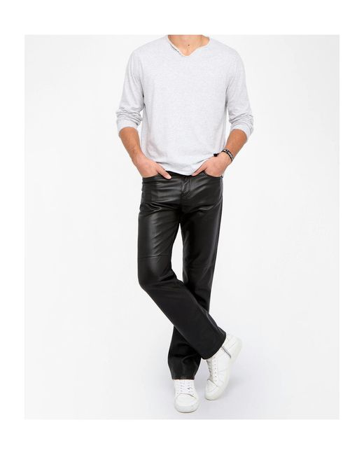 Zadig & Voltaire White Monsatir Henley Button-Detail T-Shirt for men