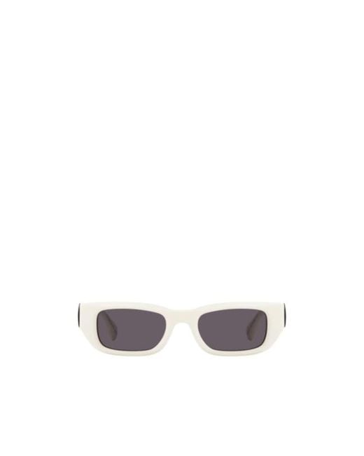 Off-White c/o Virgil Abloh White Logo Sunglasses for men