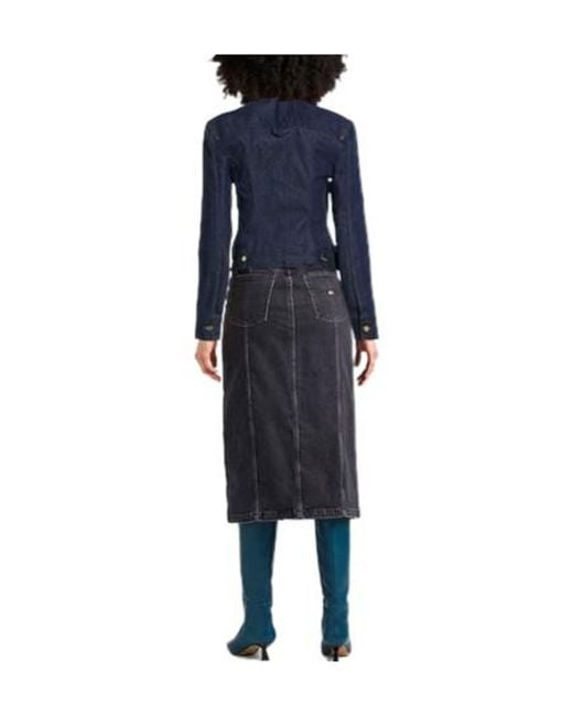 Jacquemus Blue Dark Denim Jacket