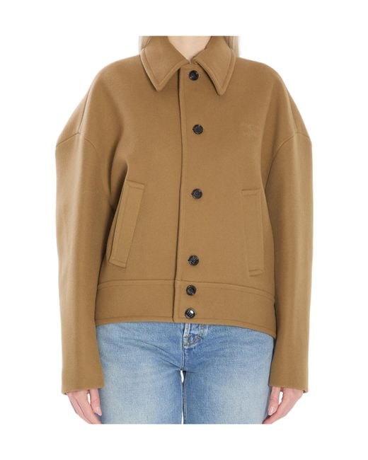Céline Natural Long-Sleeved Casual Jacket