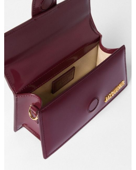 Jacquemus Purple The Bambino Small Tote Bag
