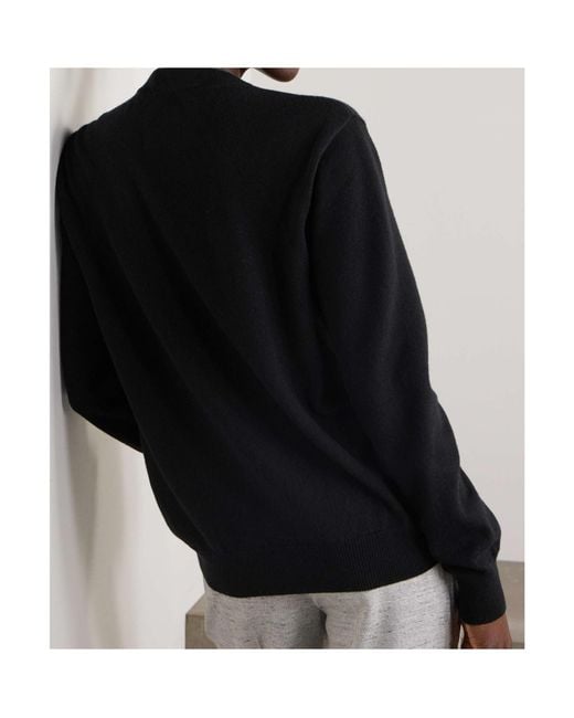 Jil Sander Black Blended Sweater