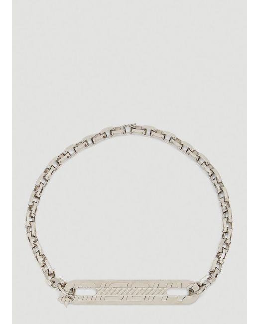 M I S B H V Metallic Logo Bracelet