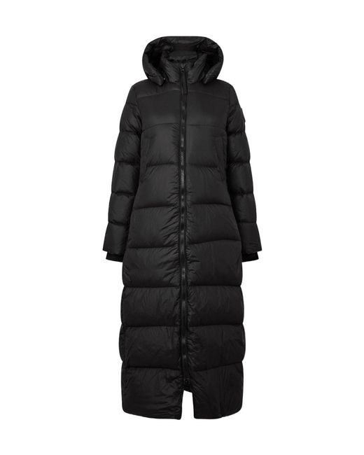 Canada Goose Black Solid Color Down Jacket