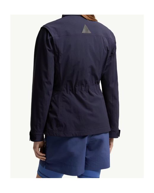 Moncler Blue Mathes 2-In-Field Jacket