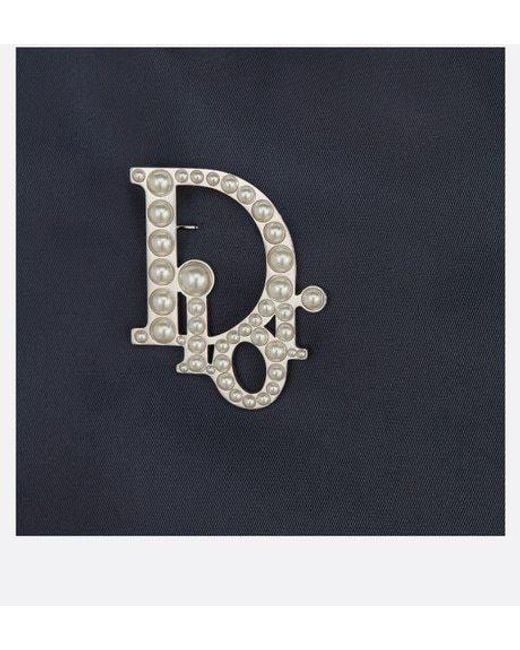 Dior Blue And Judy Blame Bomber Jacket for men