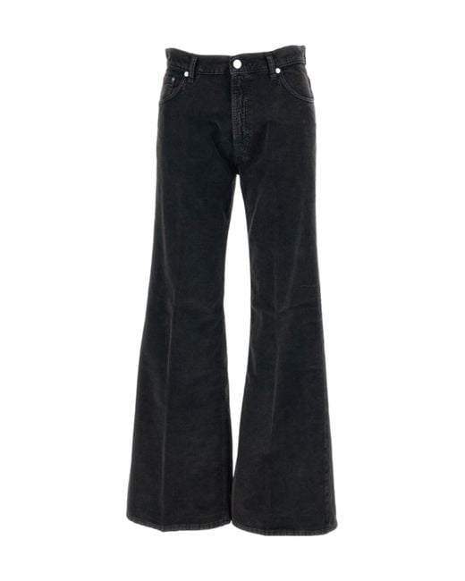 Haikure Black Wide Leg Trousers