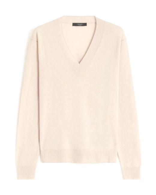 Weekend by Maxmara Natural Long Sleeve Wool