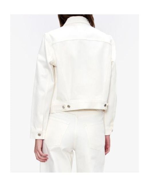 A.P.C. White Dion Jacket