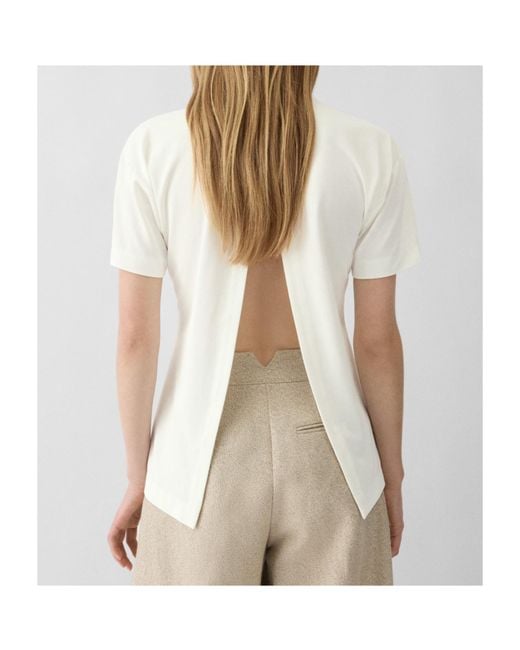 Jacquemus White The Ventadou Crewneck Top